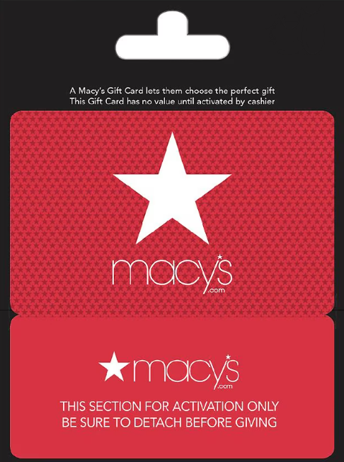 메이시스 US$10 기프트카드