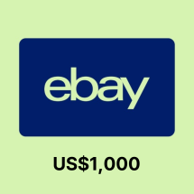 이베이 US$1,000 기프트카드